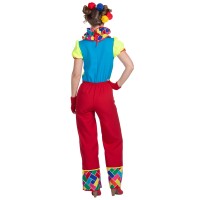 Clown Dame Kostuum