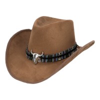 Cowboyhoed Django Bruin