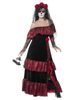 Day of the Dead Bruid Dame Kostuum