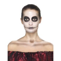 Make-up Set Day of the Dead Rood & Zwart