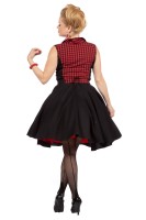 50's Rockabilly Dame Rizzo Rood-Zwart