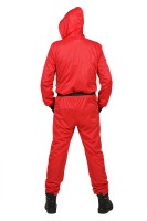 Jumpsuit Squid Game Bewaker Square Unisex, Rood (Netflix)