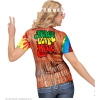 Hippie T-Shirt Dame