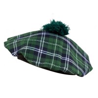 Baret Schots Mrs Tartan Groen