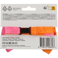 Vlinderstrik Colourblock Oranje-Roze