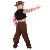 Cowboy Jongen Bruin-Zwart