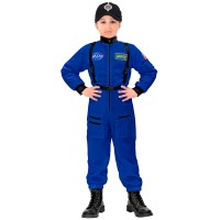 Astronaut Jumpsuit Kind Blauw