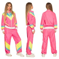 Trainingspak "Retro Babe" Dame - Neon Roze