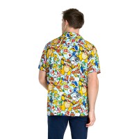 OppoSuits Hemd Heer Korte Mouwen Super Mario Bowsers Kingdom