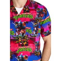 OppoSuits Hemd Heer Korte Mouwen Teenage Mutant Ninja Turtles