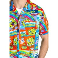 OppoSuits Hemd Heer Korte Mouwen SpongeBob Breakfast