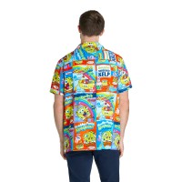 OppoSuits Hemd Heer Korte Mouwen SpongeBob Breakfast