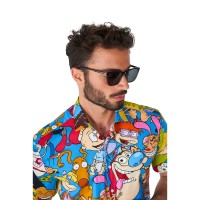 OppoSuits Hemd Heer Korte Mouwen Nickelodeon Cartoons