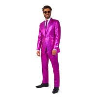 OppoSuits Kostuum Heer Peppy Pink