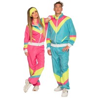 Trainingspak "Retro Dude" Heer - Neon Blauw