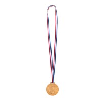 Medailles Podium: goud, zilver en brons - set 3 stuks (Ø 6 cm)